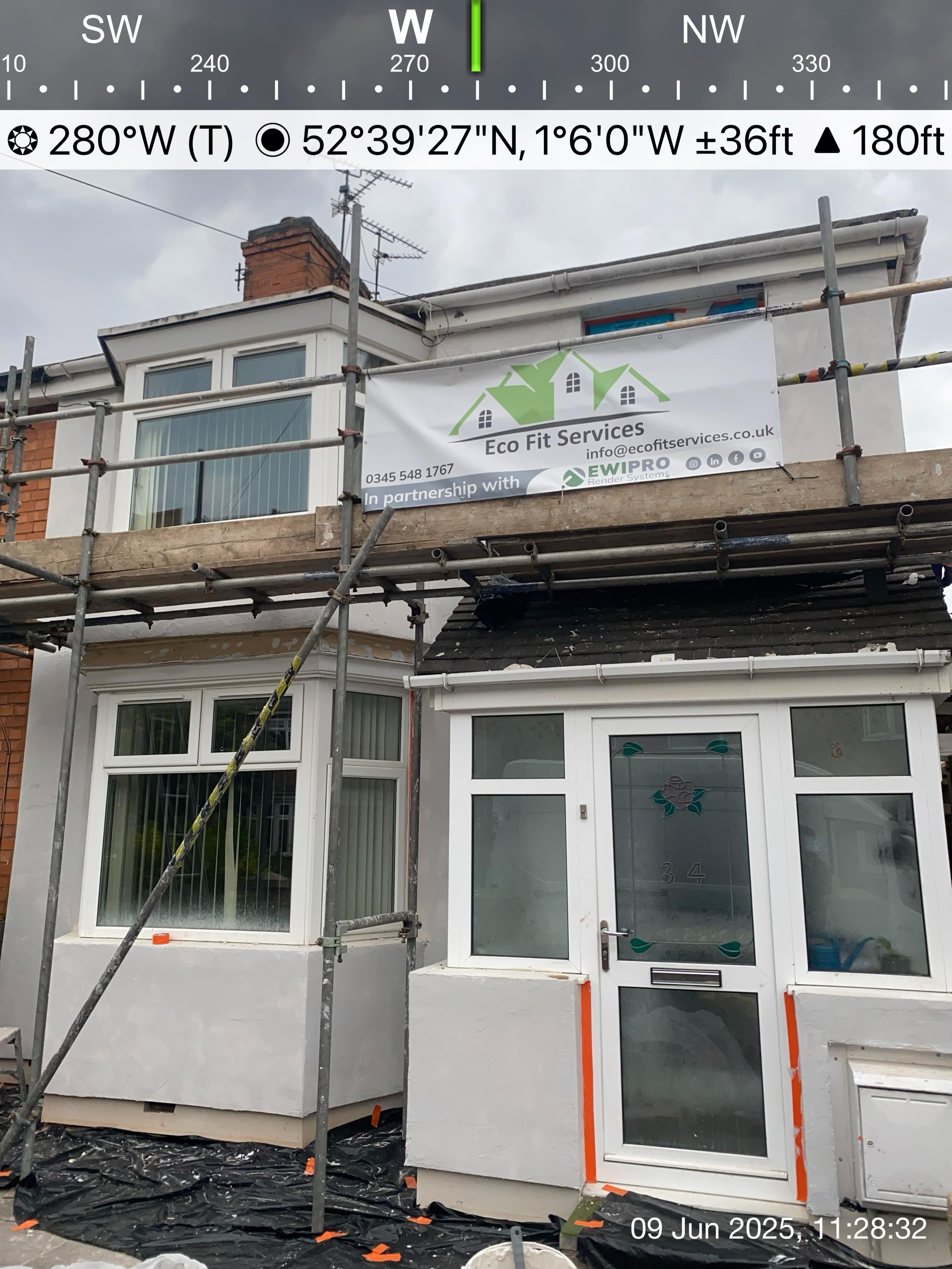 external wall insulation project stage5